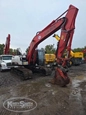Used Excavator in yard